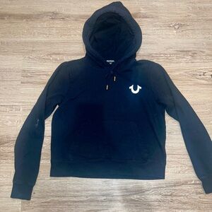 True Religion | True Religion Black Hoodie Sweatshirt